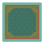 Crane and Able Mahjong Mat | Mahjong by SI