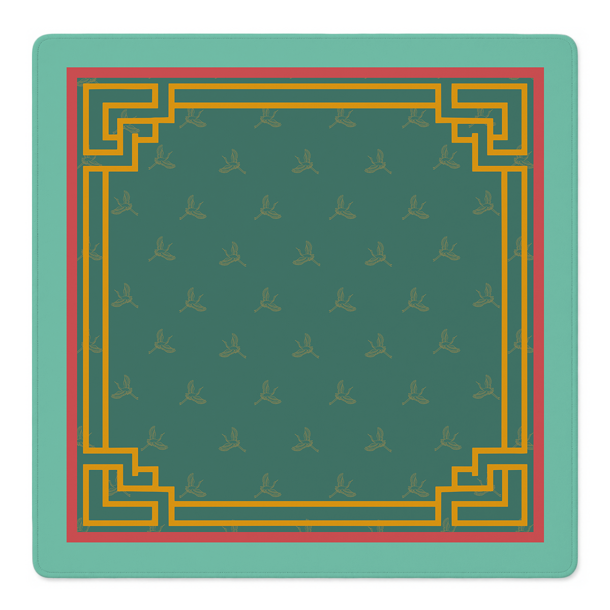 Crane and Able Mahjong Mat | Mahjong by SI