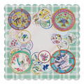 Songbird Garden Plates Mahjong Mat | Mahjong by SI