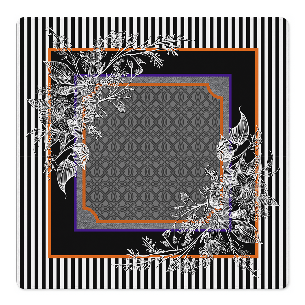 Orange You Bewitched Mahjong Mat | Mahjong by SI