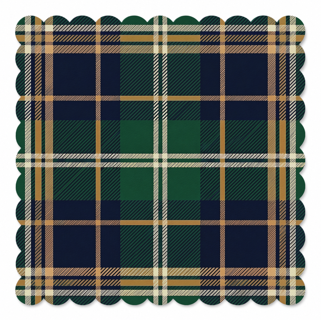 Highland Heritage Plaid Mahjong Mat | Mahjong by SI