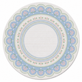 Garden Scallop Round Mahjong Mat | Mahjong by SI