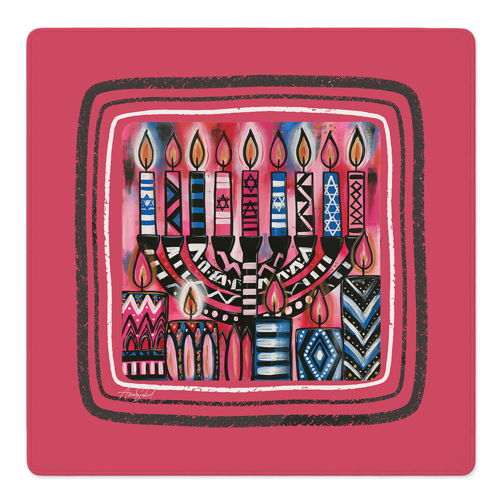 Eight Crazy Nights Mahjong Mat by Anna Sokol | Mahjong by SI