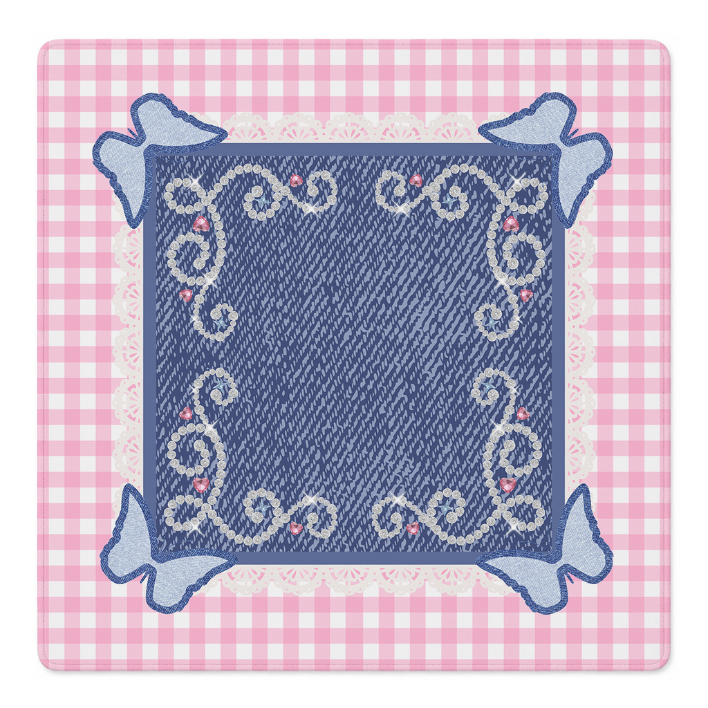 Denim and Diamonds Mahjong Mat | Mahjong by SI