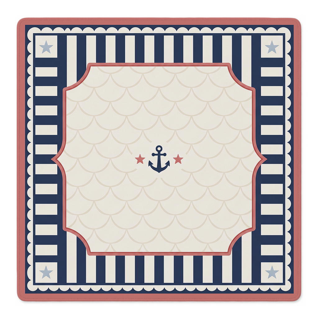 Sailors Delight Mahjong Mat by Mahjong by SI
