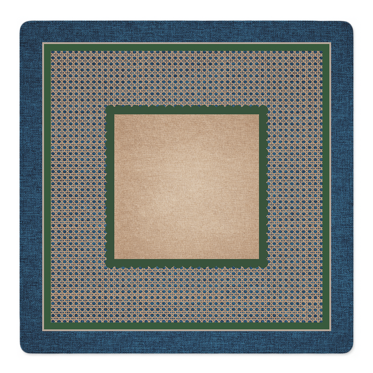 Emerald Isle Woven Mahjong Mat | Mahjong by SI