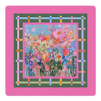 Plaid to the Bloom Mahjong Mat | Mahjong by SI
