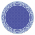 Indigo Damask Royale Mahjong Mat | Mahjong by SI