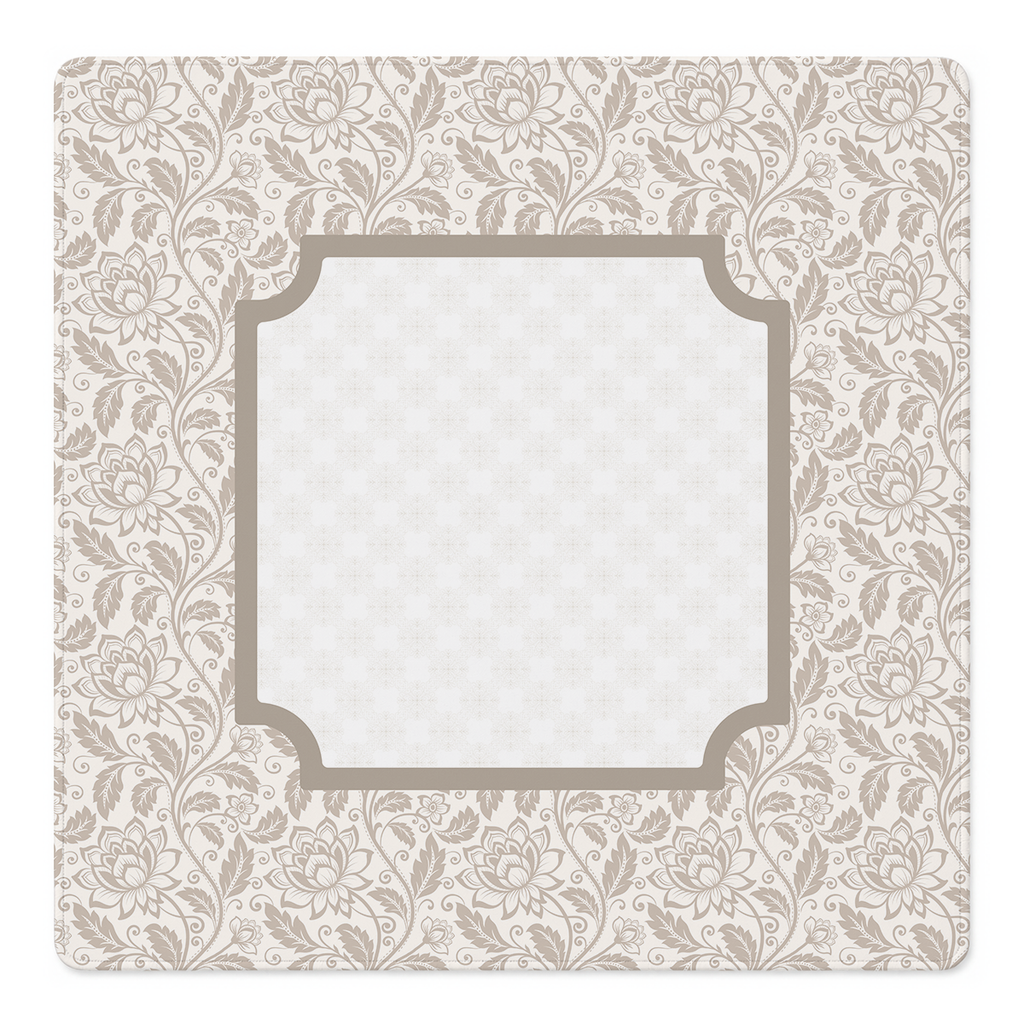 Timeless Taupe Mahjong Mat | Mahjong by SI