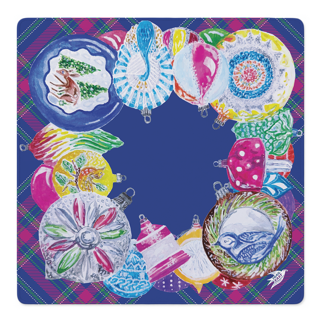 Holiday Bazaar Mahjong Mat | Trail East Studio x Mahjong by SI