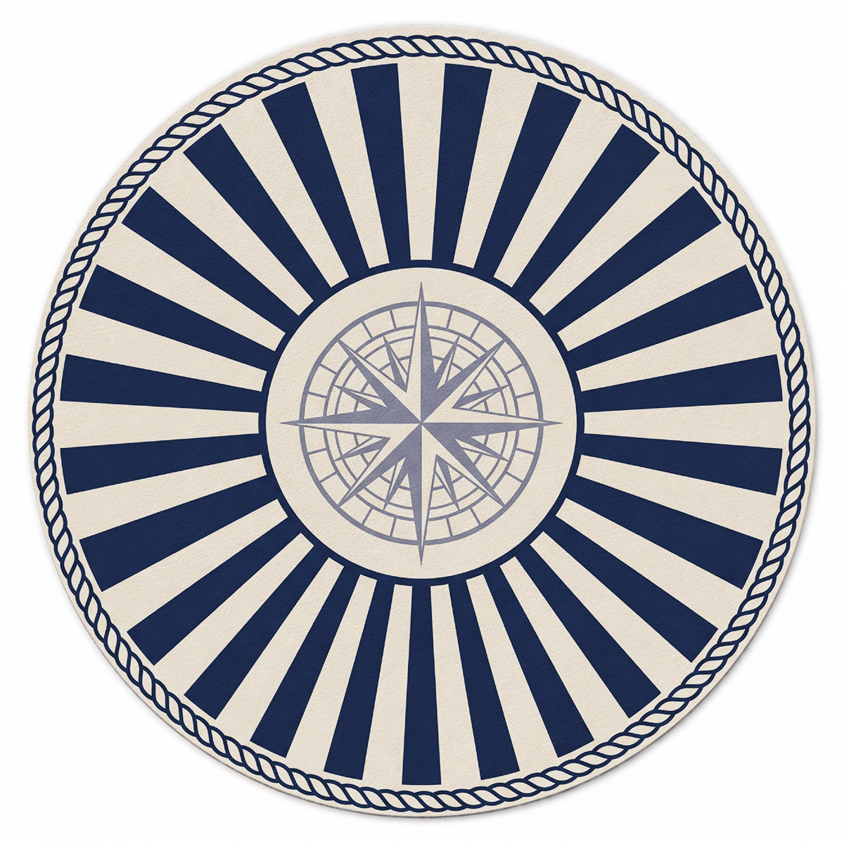 Sailors Star Navy Stripe Mahjong Mat | Mahjong by SI