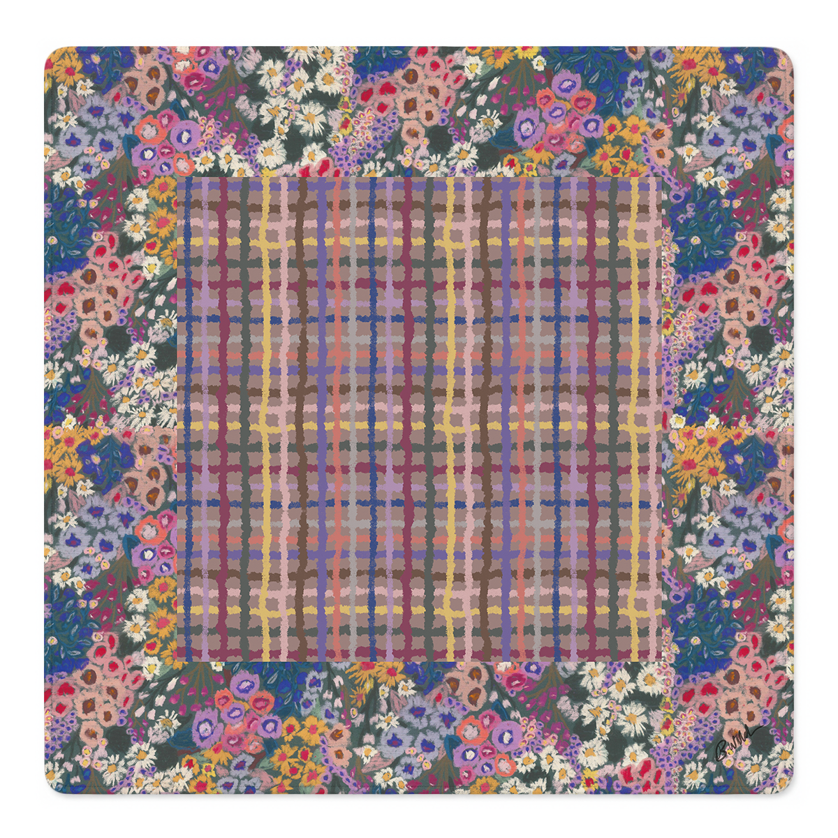 Mad for Plaid Mahjong Mat | BWILD Studios x Mahjong by SI™