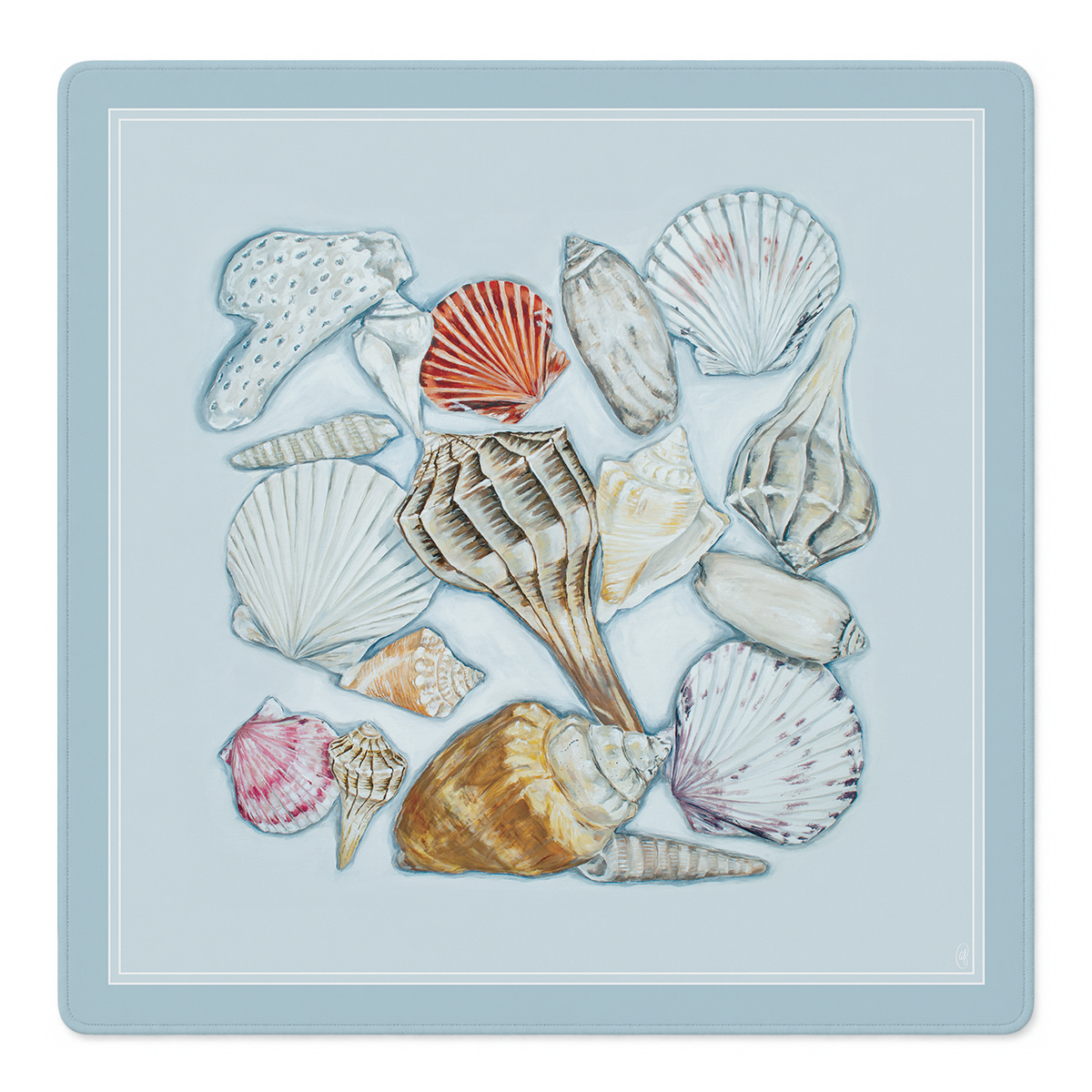 She Sells Mahjong Shells Mahjong Mat | Mahjong by SI