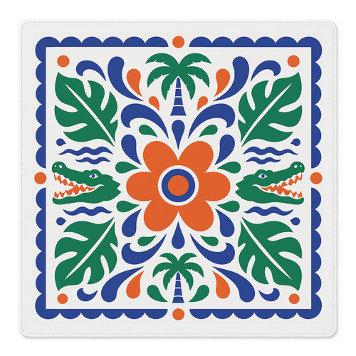 Gator Bay Getaway Mahjong Mat | Mahjong by SI