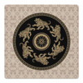 Tigre de Oro Mahjong Mat by Catalina Estrada | Mahjong by SI