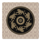Tigre de Oro Mahjong Mat by Catalina Estrada | Mahjong by SI