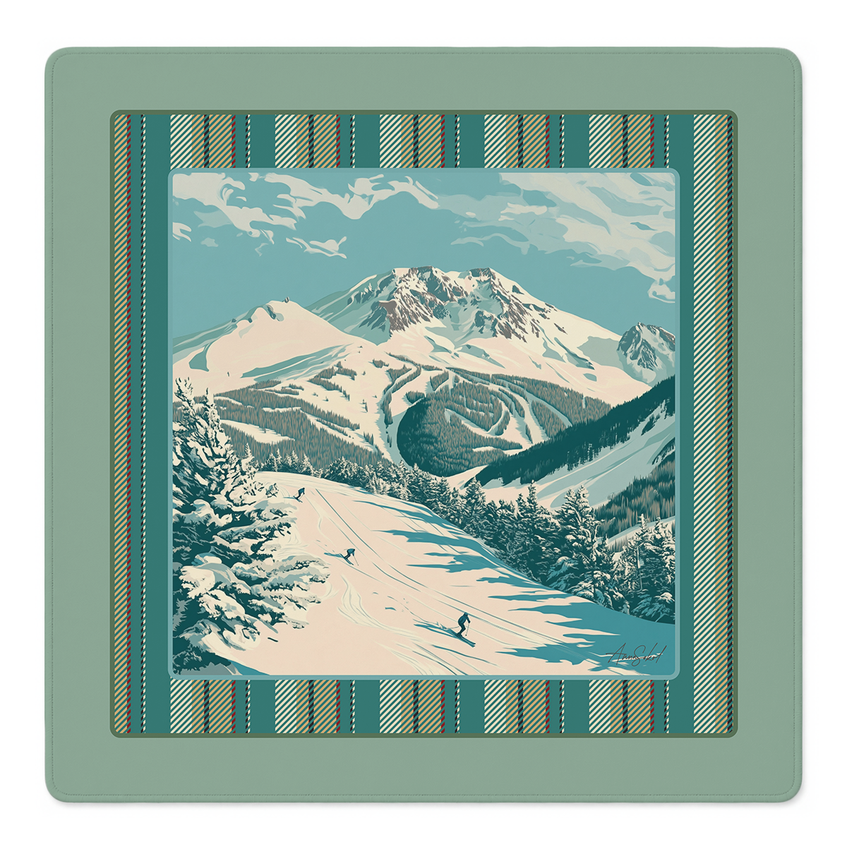 Après Society Mahjong Mat by Anna Sokol | Mahjong by SI