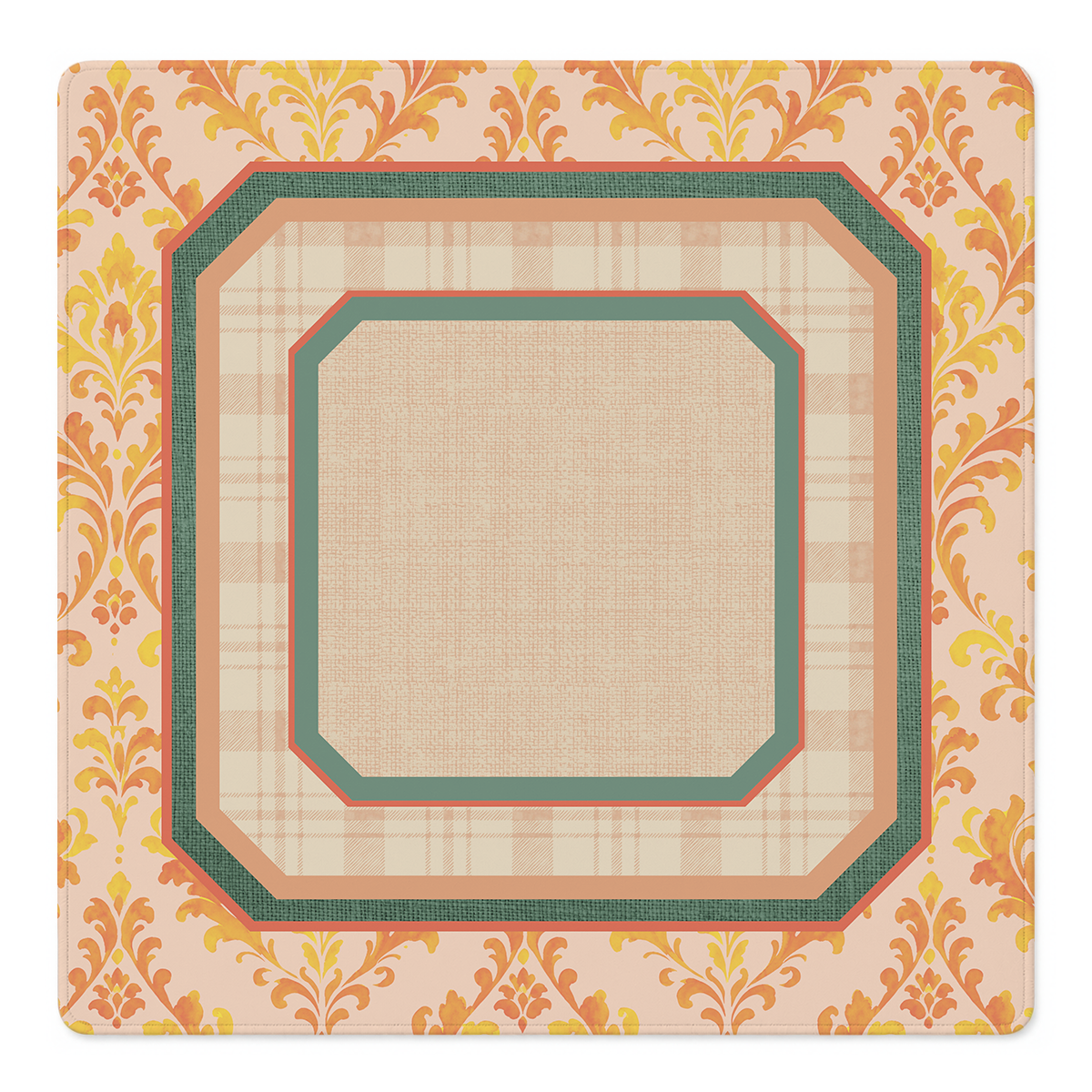 Amber Damask Dynasty Mahjong Mat | Mahjong by SI