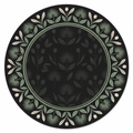 Midnight Garden Wreath Mahjong Mat | Mahjong by SI