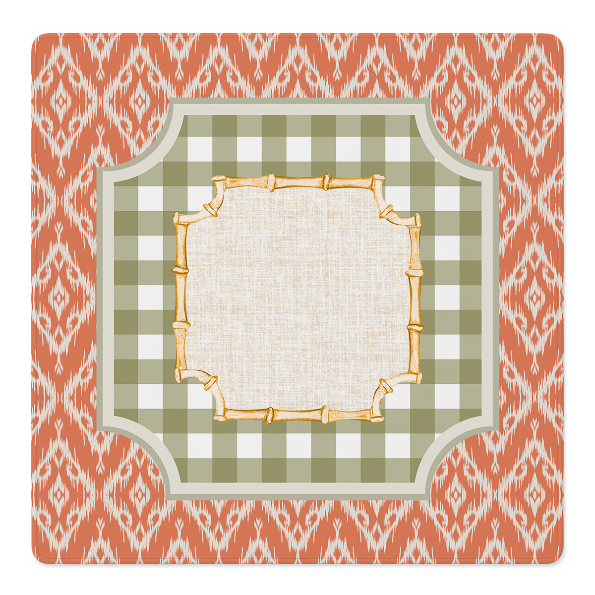 Ikats a Vibe Mahjong Mat | Mahjong by SI