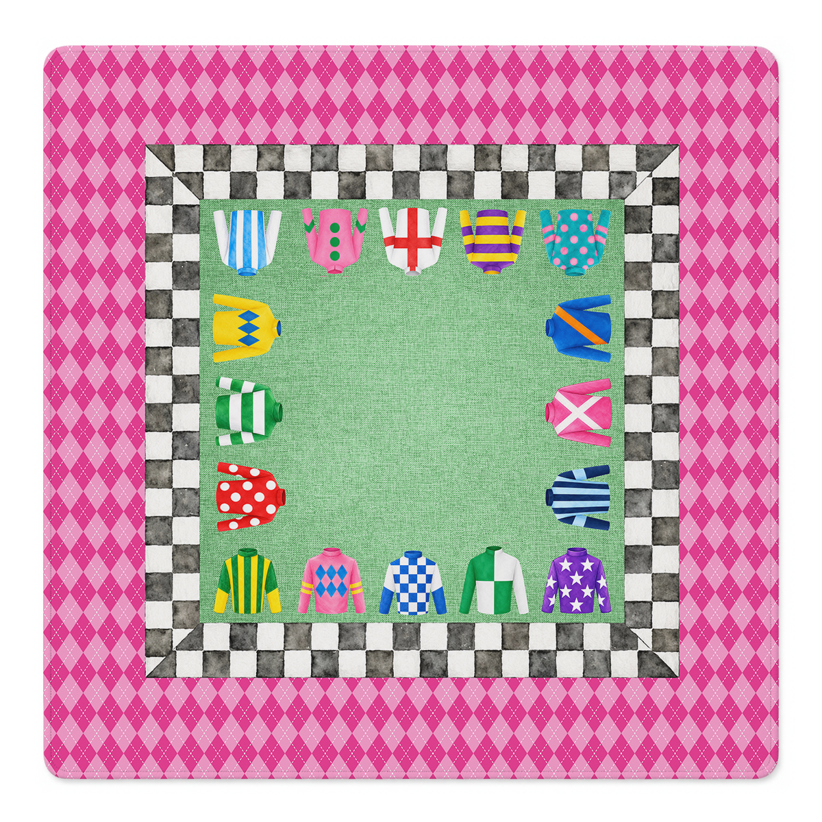 Win Place and Play Mahjong Mat | Mahjong by SI