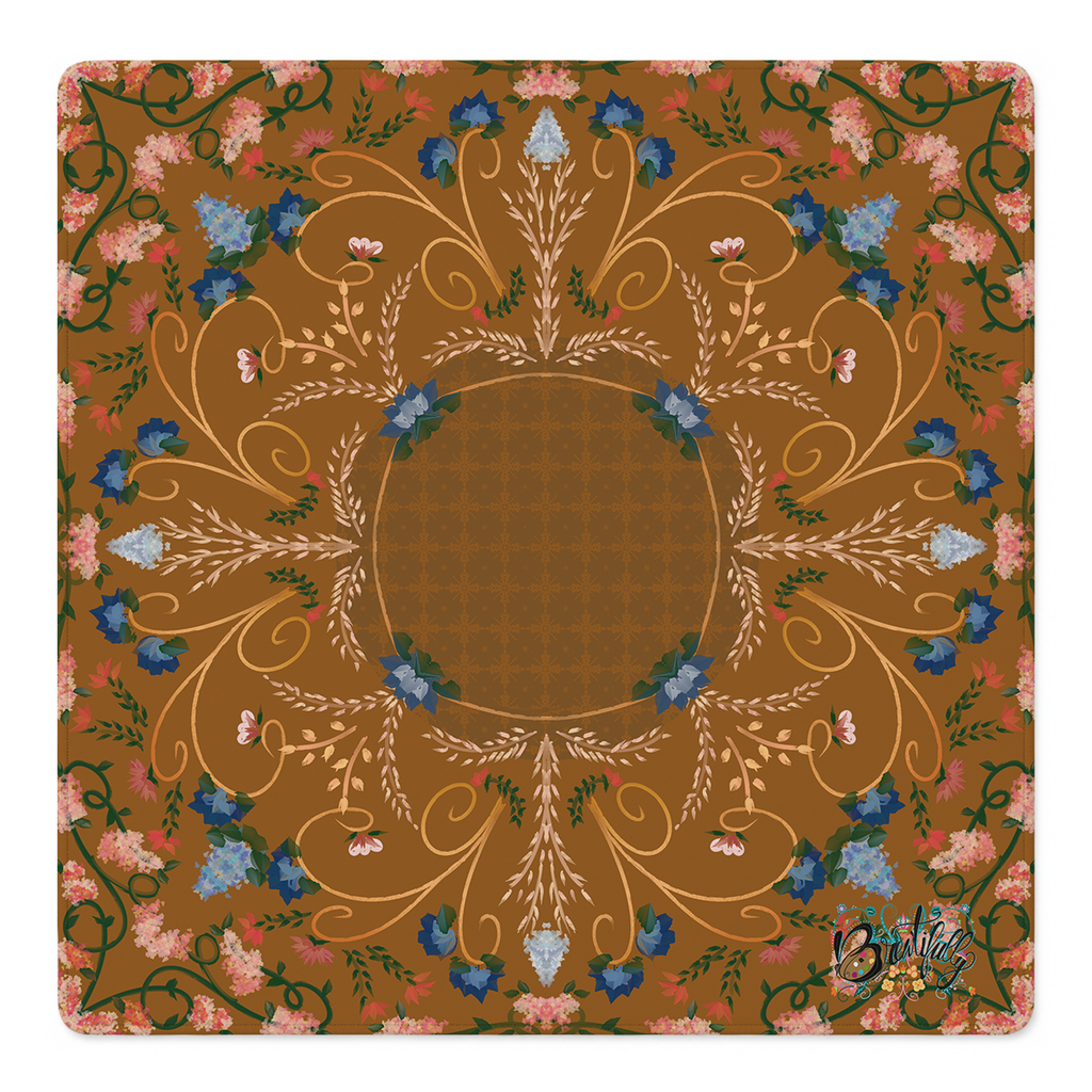 Gilded Bloom Ballroom Mahjong Mat | Mahjong by SI