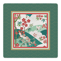 Crane Wave Hello Mahjong Mat | Mahjong by SI