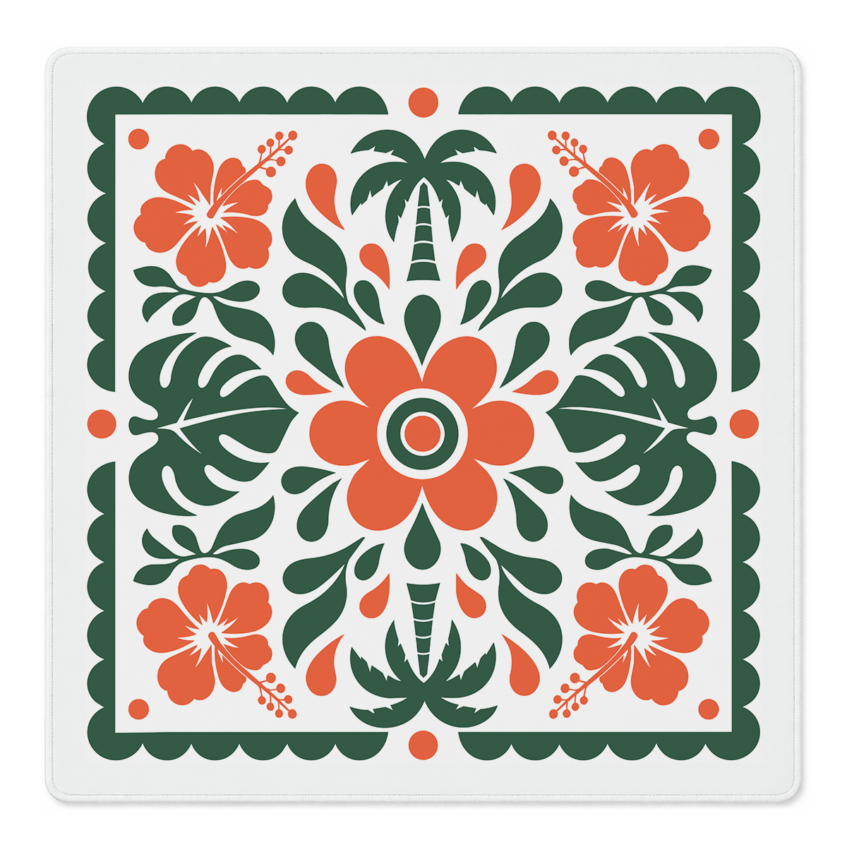 Tropical Serenade Mahjong Mat | Mahjong by SI
