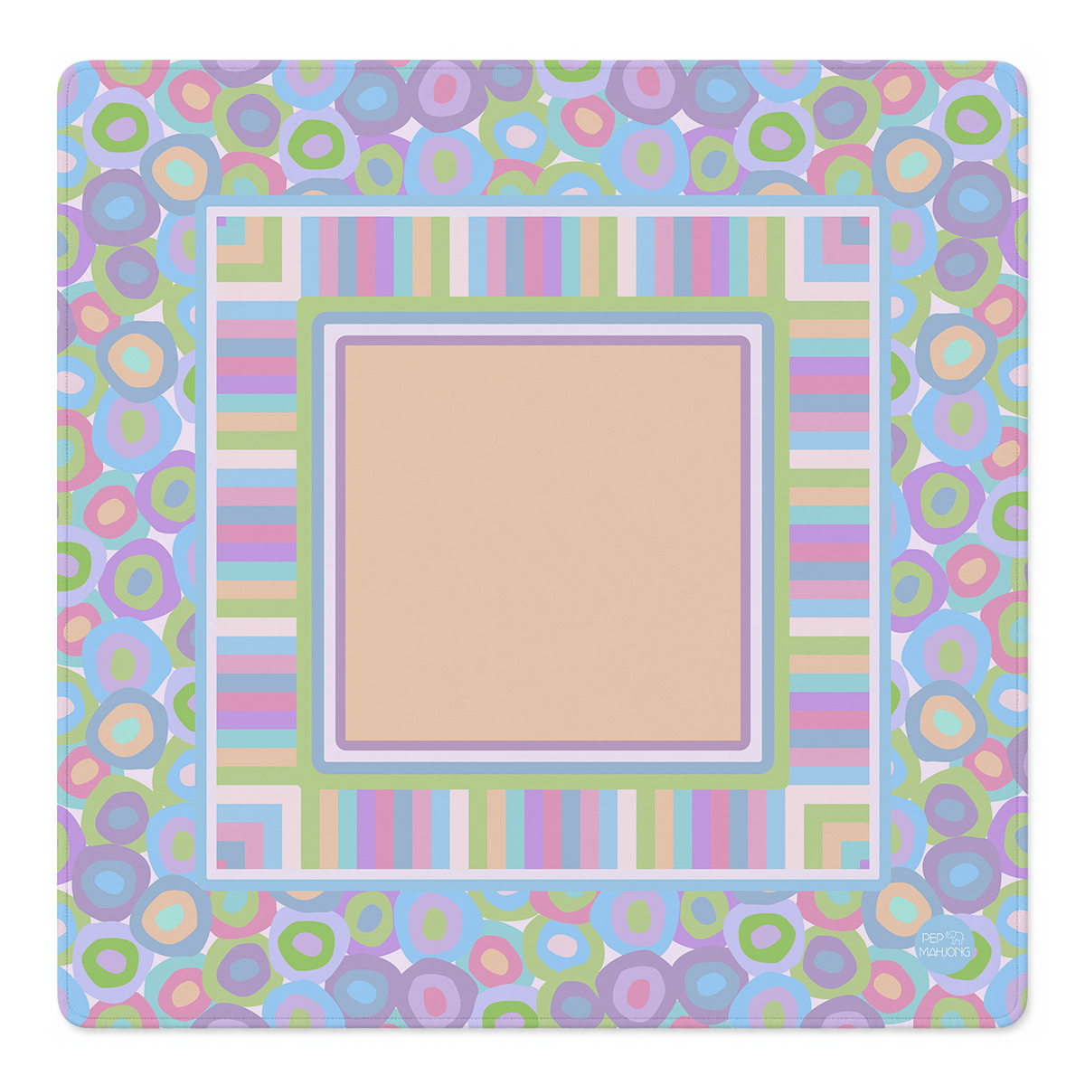 Bubble Pop Sorbet Mahjong Mat | Pep Mahjong x Mahjong by SI