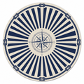 Nautical Compass Rose Mahjong Mat | Mahjong by SI