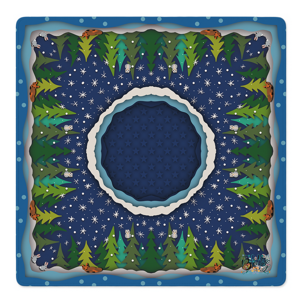 Snow Much Fun Mahjong Mat | Mahjong by SI