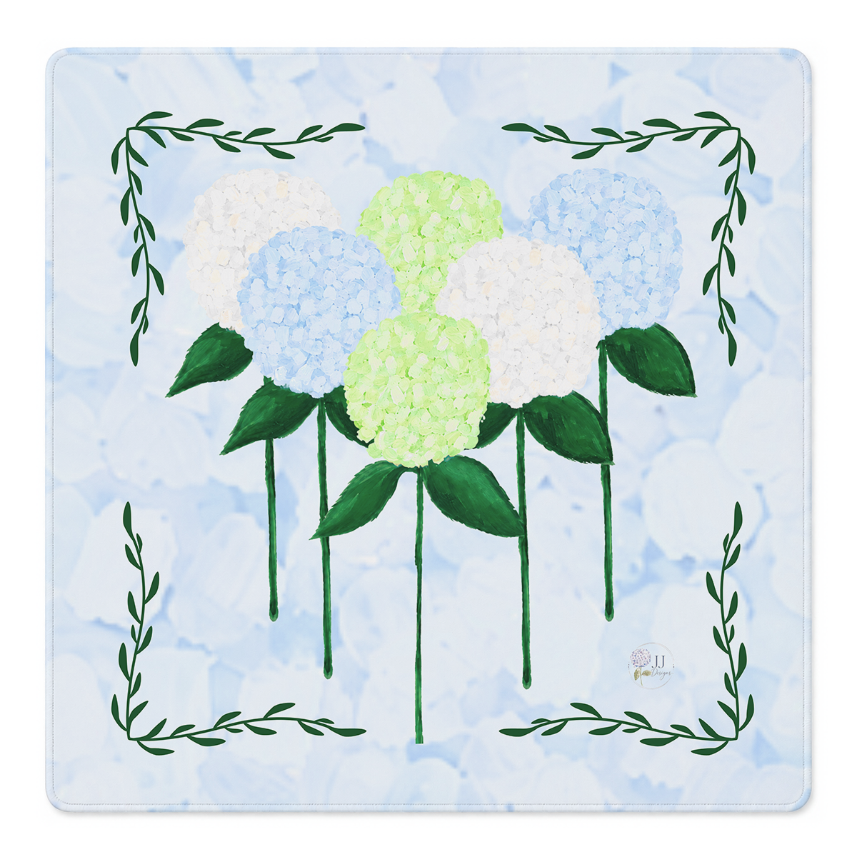 Hydrangea, Darling Mahjong Mat | Mahjong by SI