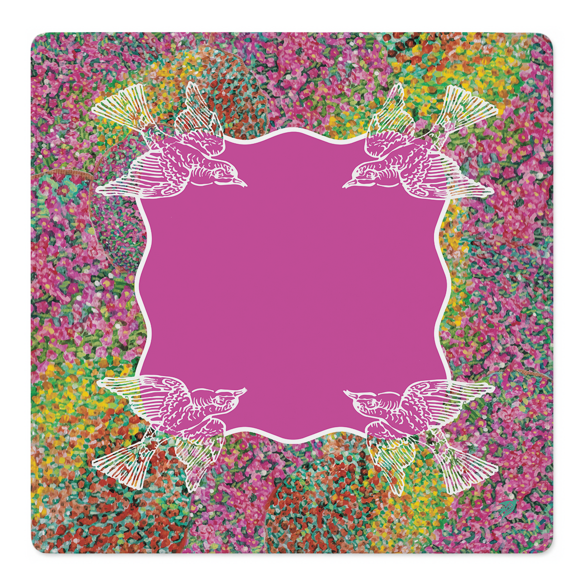 Bird Is the Word Mahjong Mat | Mahjong by SI