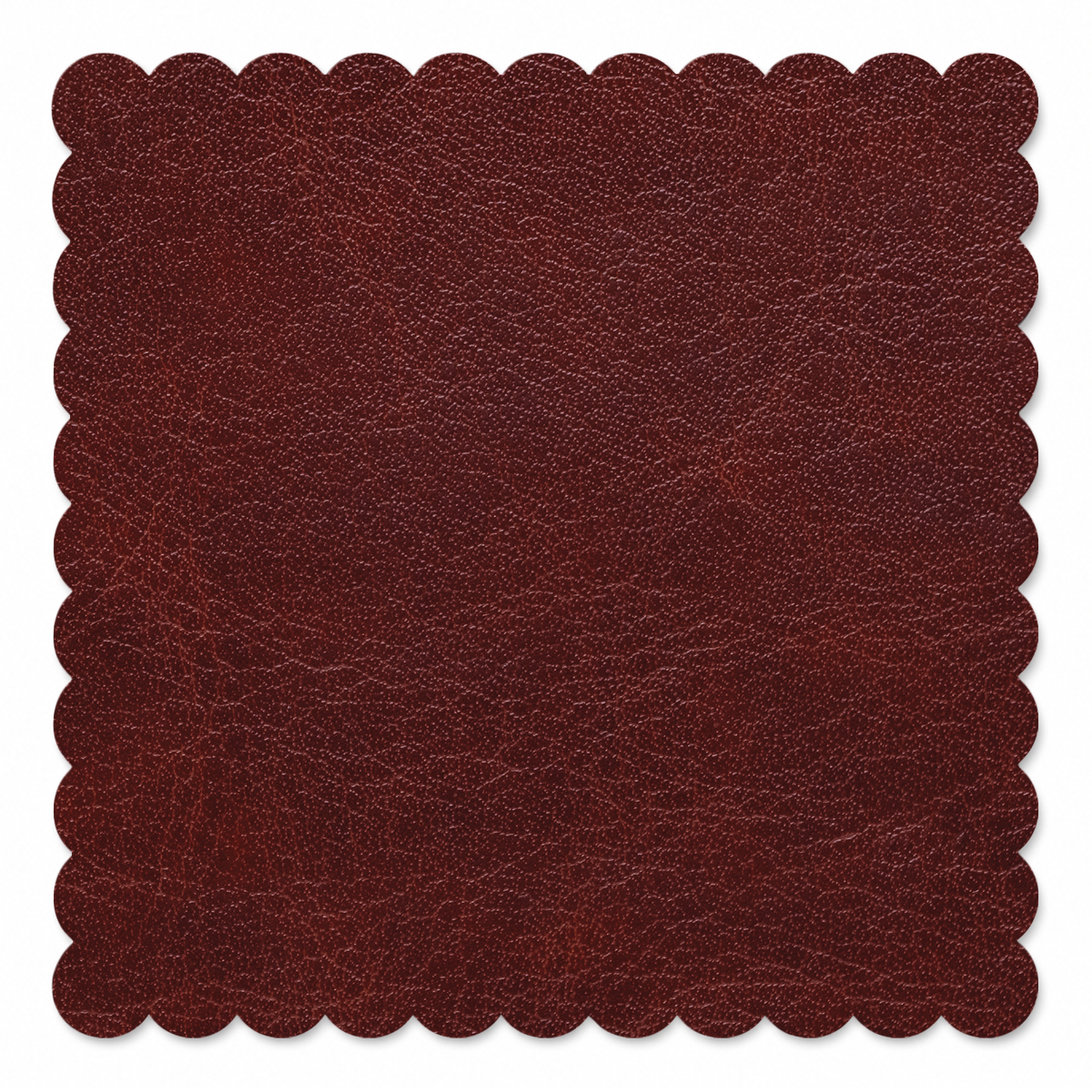 Vintage Oxblood Leather Mahjong Mat | Mahjong by SI