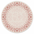 Blush Thistle Wreath Mahjong Mat | Mahjong by SI