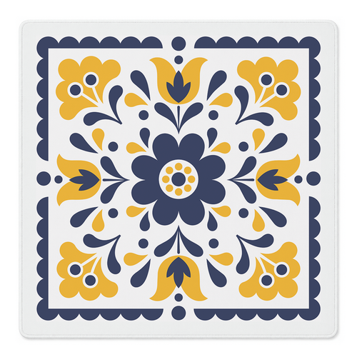 Golden Bloom Revival Mahjong Mat | Mahjong by SI