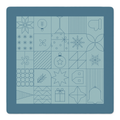 Winter Wonderland Tiles Mahjong Mat | Mahjong by SI