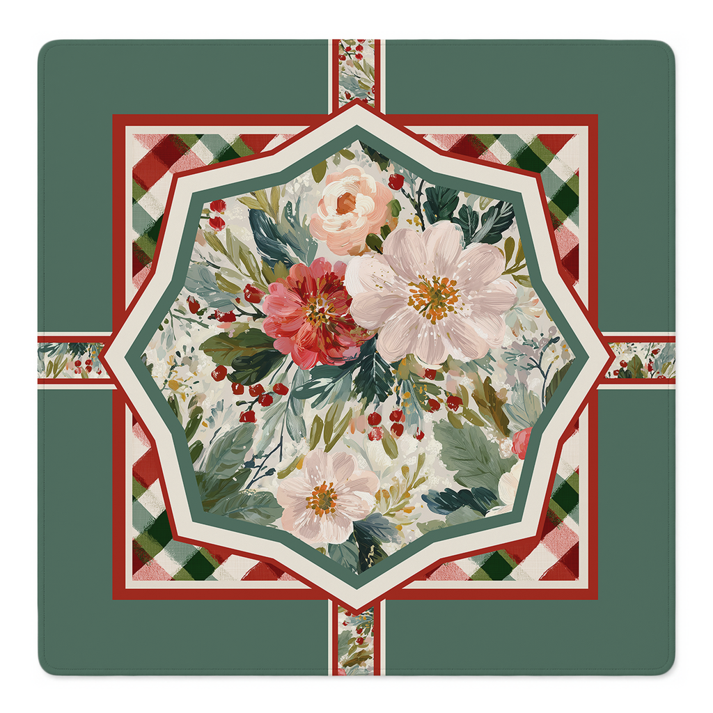 Mahjong by SI™ Holiday House Mahjong Mat