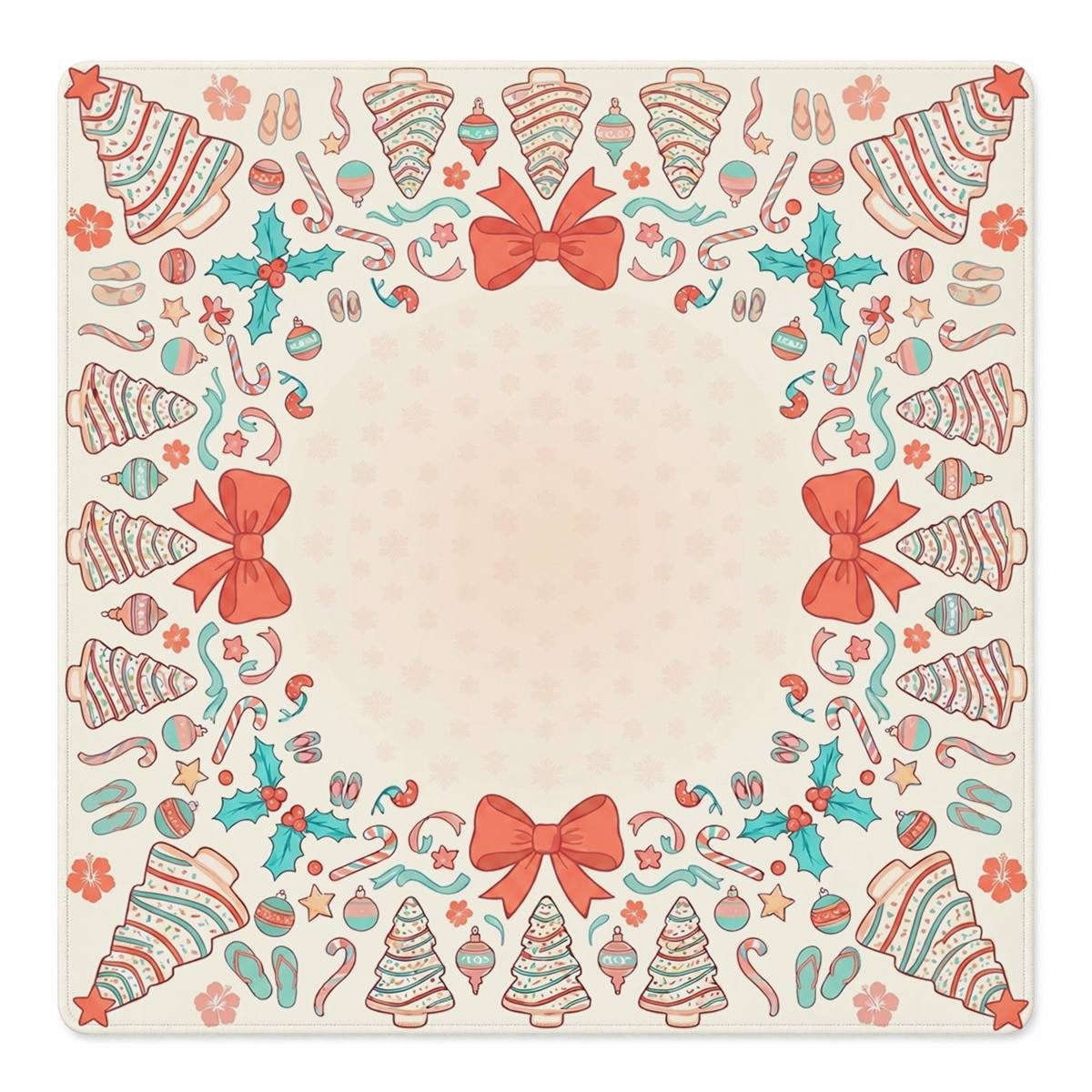 Tropical Tinsel Mahjong Mat | Mahjong by SI