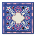 Folk Dance Florals Mahjong Mat by Mahjong by SI