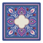 Folk Dance Florals Mahjong Mat by Mahjong by SI