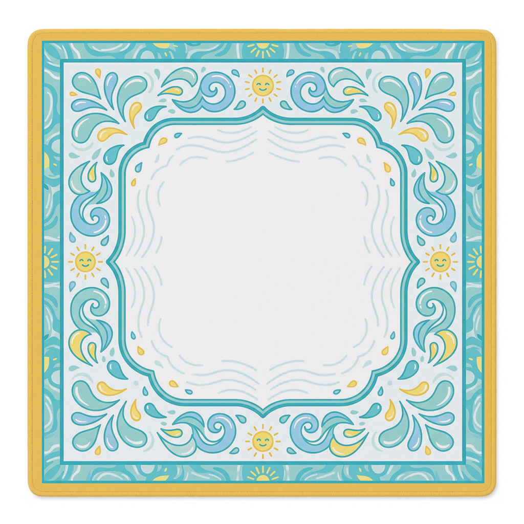 Sunny Side Up Mahjong Mat by Mahjong by SI