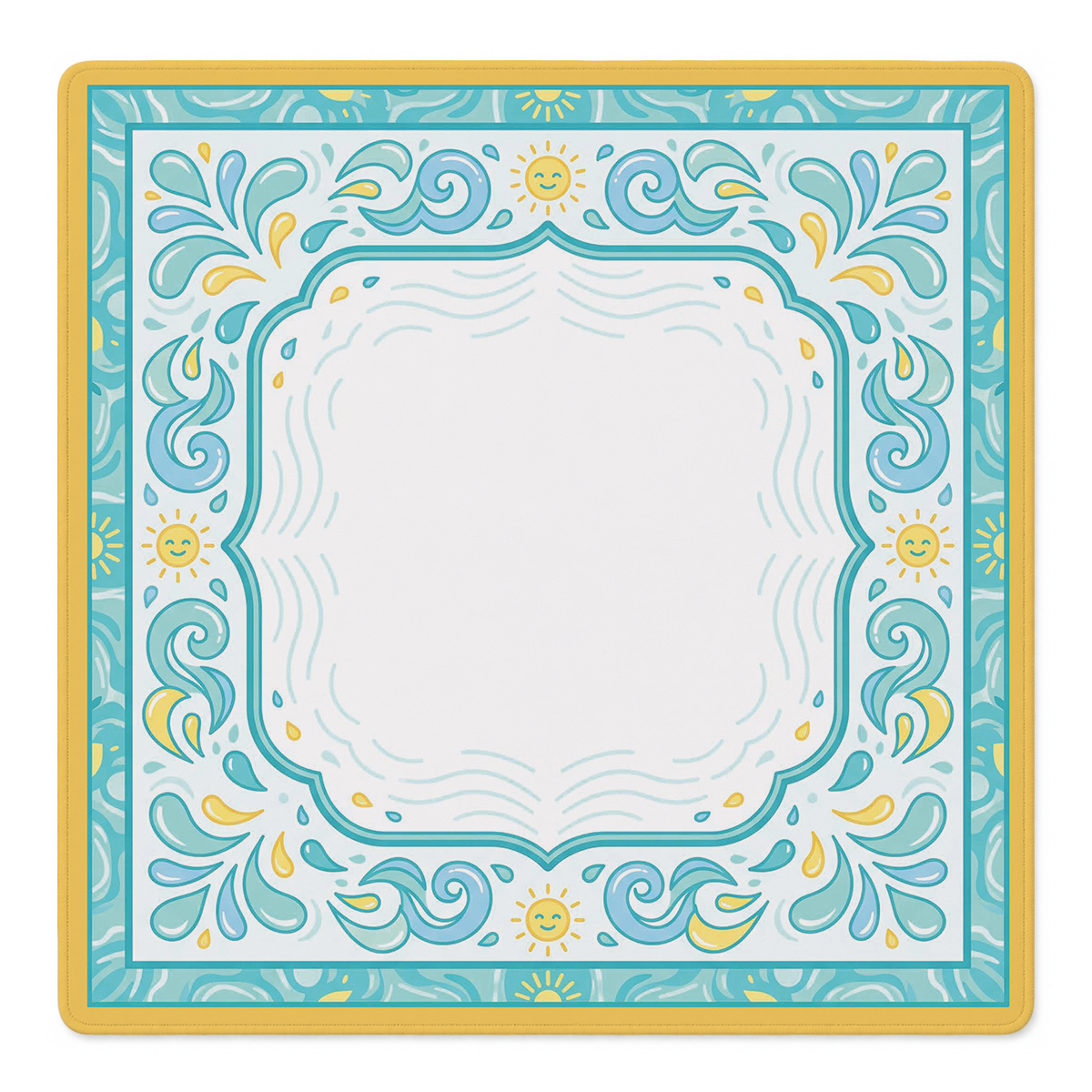 Sunny Side Up Mahjong Mat by Mahjong by SI