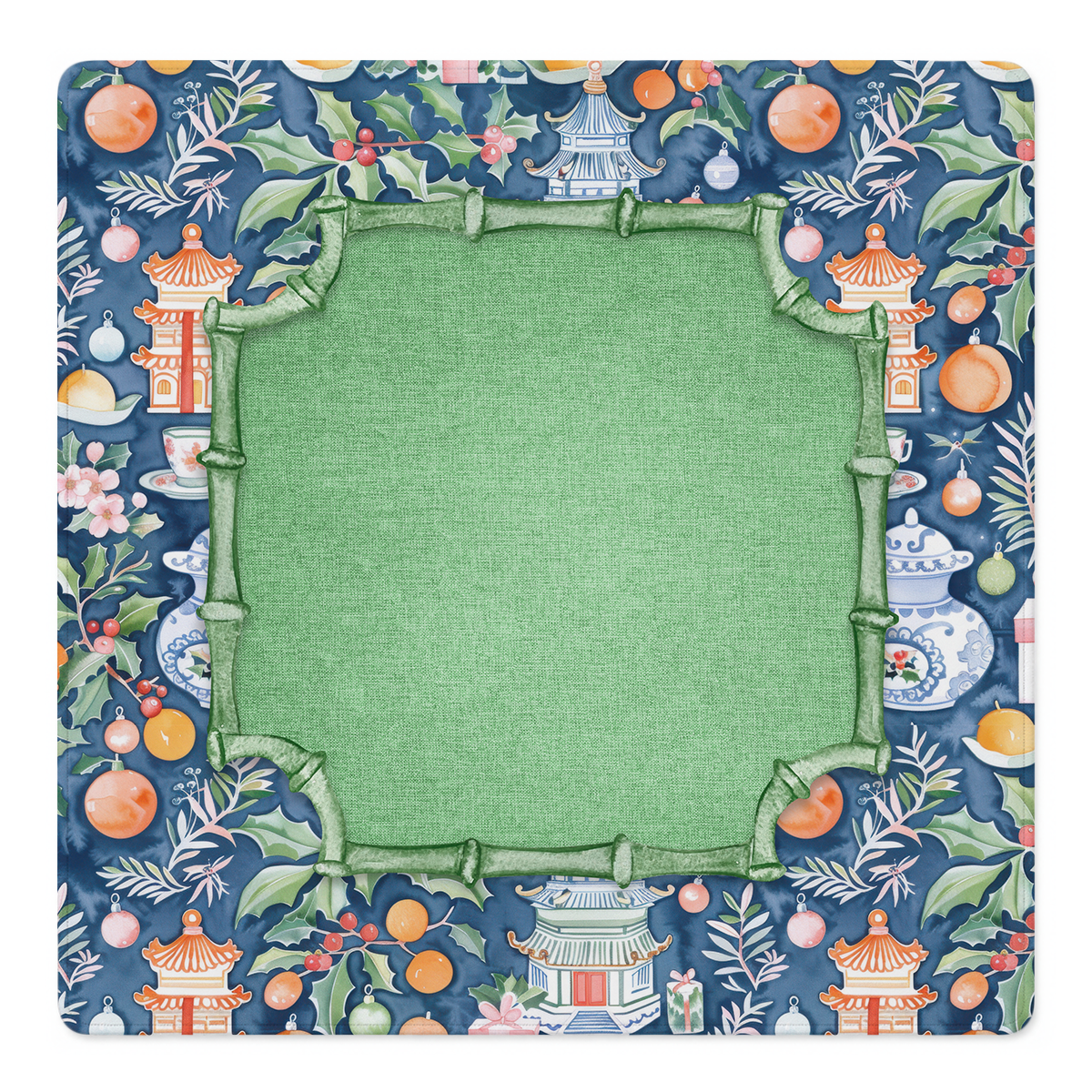 Pagoda Party Mahjong Mat | Mahjong by SI