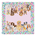 Puppy Love Confetti Mahjong Mat | Mahjong by SI