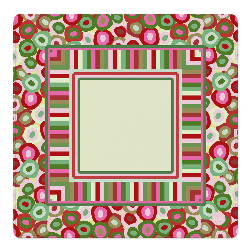 Bubble Pop Merry Mahjong Mat | Pep Mahjong x Mahjong by SI