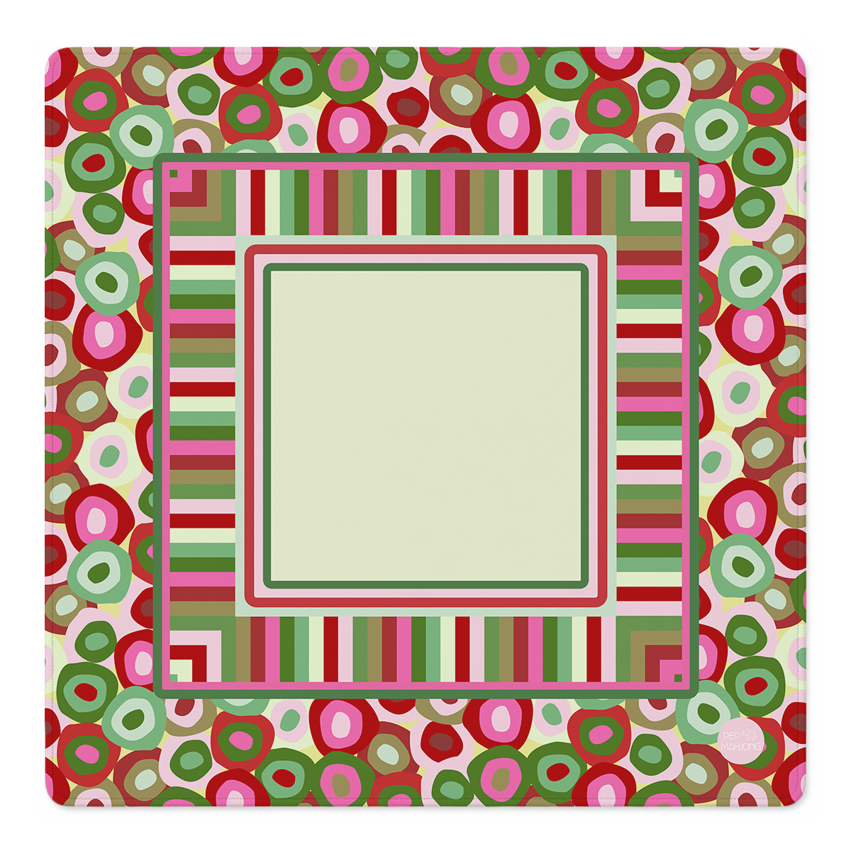 Bubble Pop Merry Mahjong Mat | Pep Mahjong x Mahjong by SI