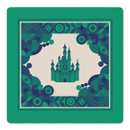 Castle in the Tiles Mahjong Mat | Mahjong by SI