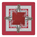 Tusk in Crimson Mahjong Mat | Mahjong by SI