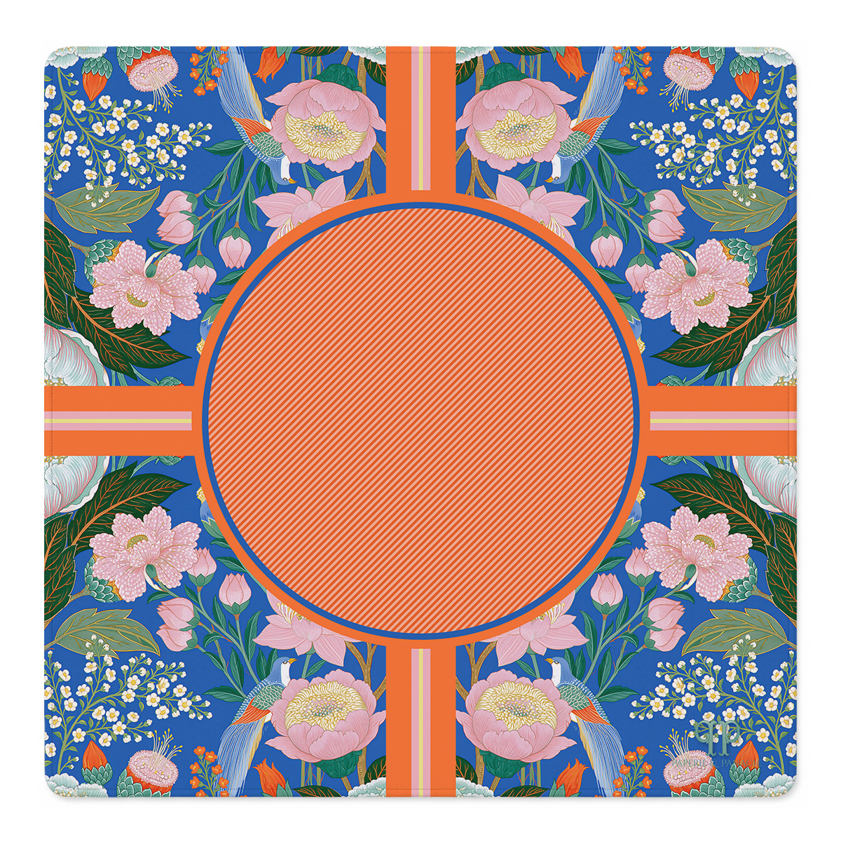 Peony Phoenix Rising Mahjong Mat | Mahjong by SI